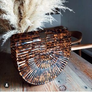 Shop Starlow Demi Clutch in Tortoise